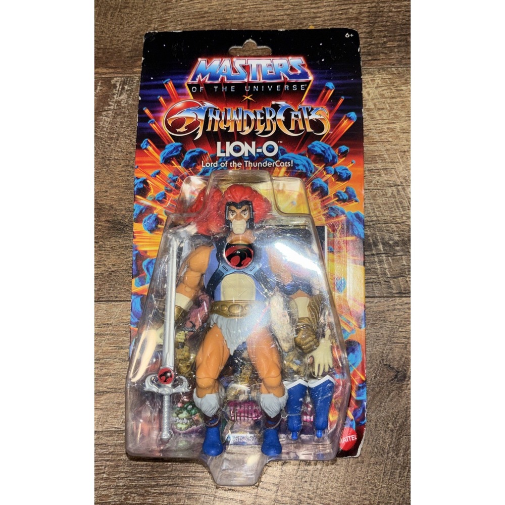 Masters Of The Universe X Thundercats Lion-O NEW/Sealed Mattel Read Description